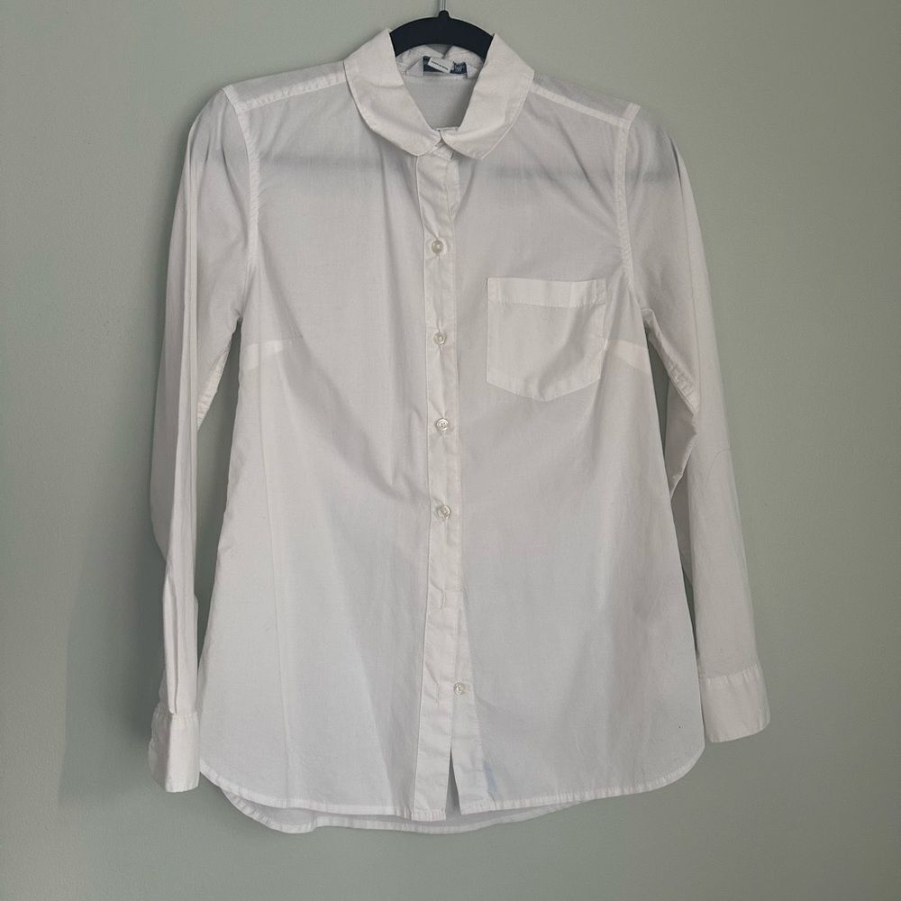 White Old Navy Button Down Shirt- perfect condition